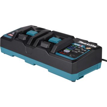 Laturi Makita DC40RB XGT 40V kahdelle akulle