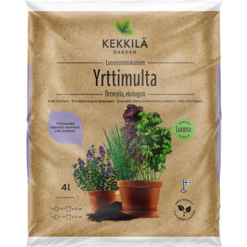 Yrttimulta Kekkilä luonnonmukainen 4 l