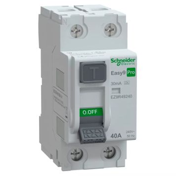 Vikavirtasuojakytkin Schneider Electric Easy9 Pro RCCB 2P 40A 30mA A