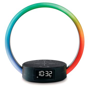 Herätysvalo Beurer WL 65 latausasemalla musta Ø 24 x 14 cm