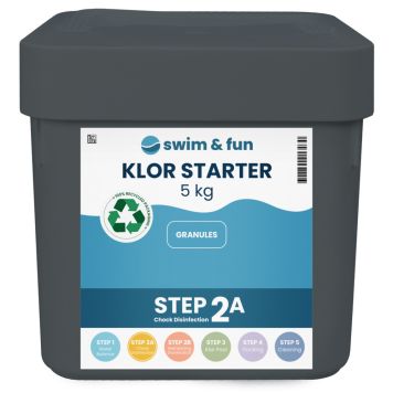 KlorStarter Swim&Fun pikakloori jauhe 5 kg