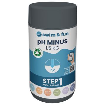 pH-Minus Swim&Fun 1,5 Kg
