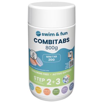 Puhdistustabletit Combitabs 800 g