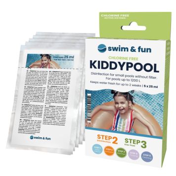 Puhdistuspakkaus Swim&Fun Kiddy Pool 5x25 ml
