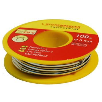 Juotostina Rothenberger S3 L-SN CU3 Ø 3 mm 100 g