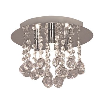 Plafondi Aneta Madelene kromi Ø 26 cm