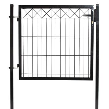 Portti 78 x 100 cm musta x-koriste