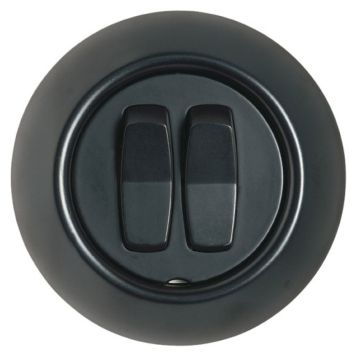 Kruunukytkin Schneider Electric Renova Uppo Musta