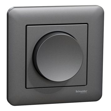 Valonsäädin Schneider Electric Exxact LED himmennin 0-370 W Antrasiitti