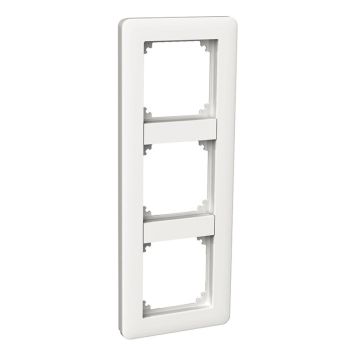 Kehys Schneider Electric Exxact 3-osainen valkoinen