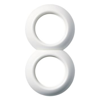 Päätykehys Schneider Electric Renova Musta 2 kpl