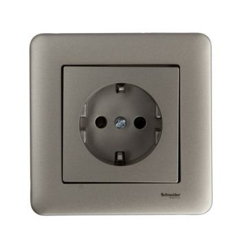 Pistorasia Schneider Electric Exxact 1 -osainen Metalli IP20