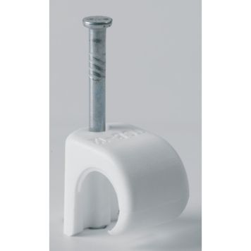 Naulakiinnike Schneider Electric TC 14-20 Valkoinen 10 kpl