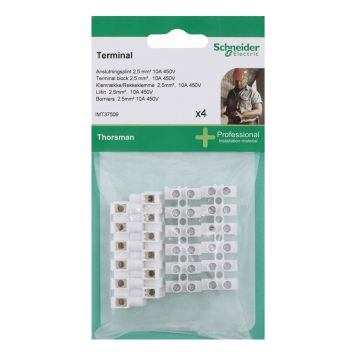 Riviliitin Schneider Electric Thorsman 2,5 mm² 2 kpl