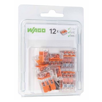 Rasialiitin Wago 221 3-nap 12 kpl