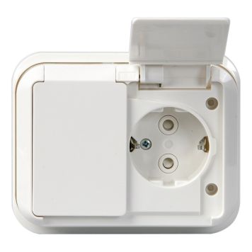 Pistorasia ABB Kosti 2-os Valkoinen