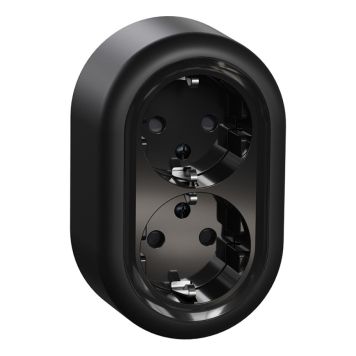 Pintapistorasia Schneider Electric Renova 2-os Ruuviliitos Musta