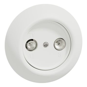 Antennirasia Schneider Electric Renova Valkoinen