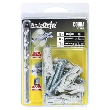 Yleistulppa Cobra Triple Grip 173RE