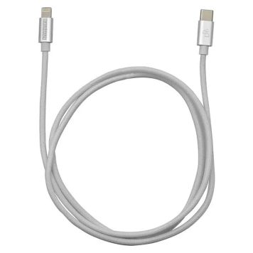 Latausjohto USB-C Apple Lighthning 1 m valkoinen