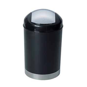 Roskakori Venus Milano Musta 5 L