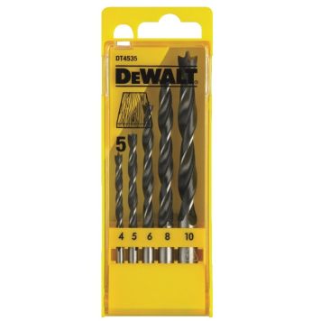 Puuporanteräsarja DeWalt DT4535 4-10 mm 5 kpl