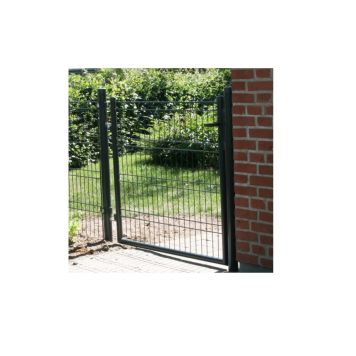 Elementtiaidan portti 103 x 118 cm antrasiitti