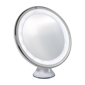 Pyöreä kosmetiikkapeili Linda LED-kehysvalolla