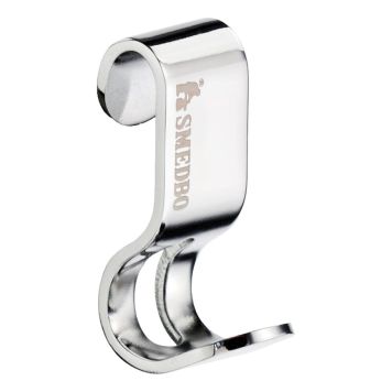 Ripustuskoukkupari Smedbo Sideline Kromi DK2100