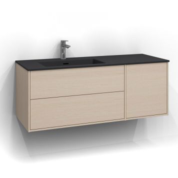 Allaskaappi Svedbergs Epos vasen vaalea saarni 120 x 45 cm