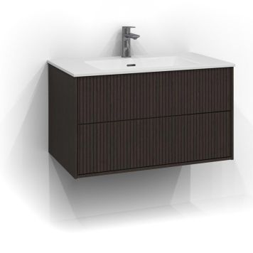 Allaskaappi Svedbergs Epos tumma saarni 80 x 45 cm