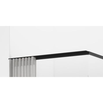 Suihkuverhotanko Svedbergs 90 cm Mattamusta