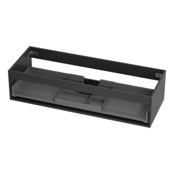 Allaskaappi Camargue Skärgård IQ+ Mattamusta 120 x 45 x 27,5 cm