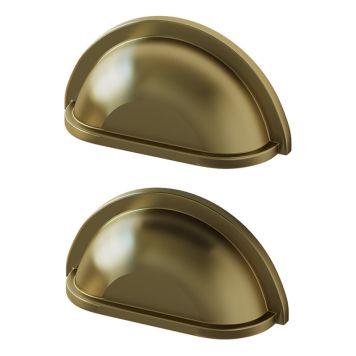 Käepidemed Camargue Skärgård D 8 cm harjattu messinki 2 kpl