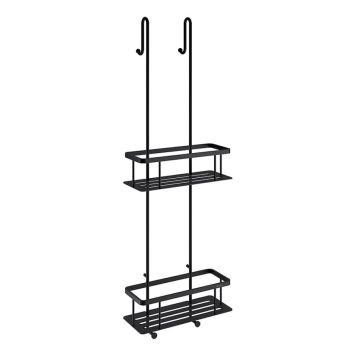 Kaksoiskori Suihkuseinään Smedbo Mattamusta DB3041