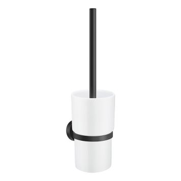 WC-harja Smedbo Home HB333P Mattamusta/Posliini