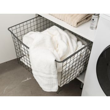 Pyykkikori kaappiin Svedbergs hopea 60 cm