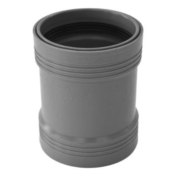 Kaksoismuhvi Uponor 75,  Harmaa