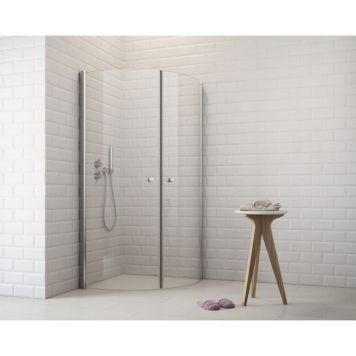 Suihkukulma Elsa 90 x 90 x 190 cm Kirkas