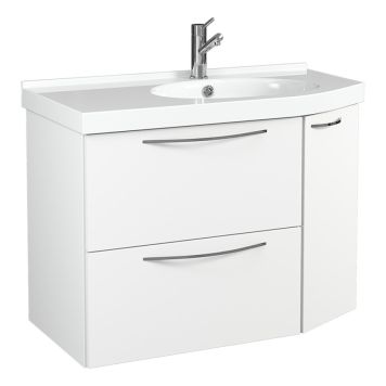 Allaskaappi Temal Mondo 2 ltk 1 ovi oikealla 82,5 cm