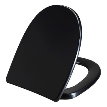 WC-istuinkansi Pressalit Fountain Soft Close Musta 35,6 x 44 cm