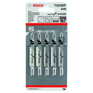 Pistosahanterä Bosch T 101 BIF 5kpl