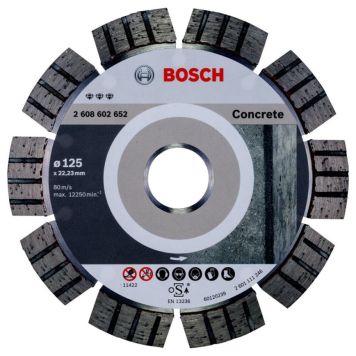 Timanttikatkaisulaikka PRO Concrete Bosch 125 x 22,23 mm