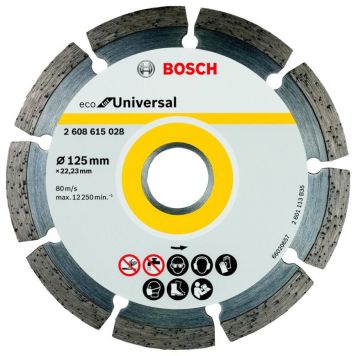 Timanttikatkaisulaikka Bosch Eco Universal 125 mm