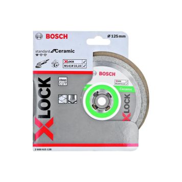 Timanttilaikka Bosch X-LOCK 125 mm STD Ceramic