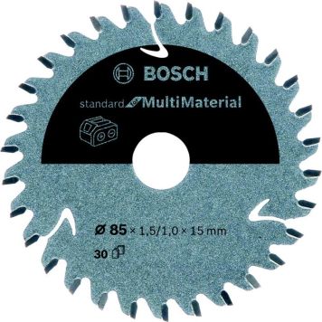 Pyörösahanterä Bosch standard for Multi Material 85 x 15 mm