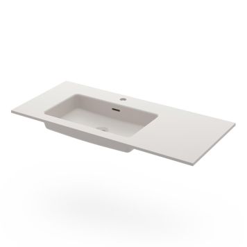 Pesuallas Svedbergs Ise vasen mattavalkoinen 100 x 45 cm