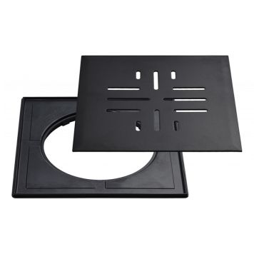 Neliökansi Vieser Classic Musta