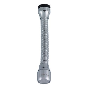 Aeraattori, vettä säästävä, kromi, 14,5 cm