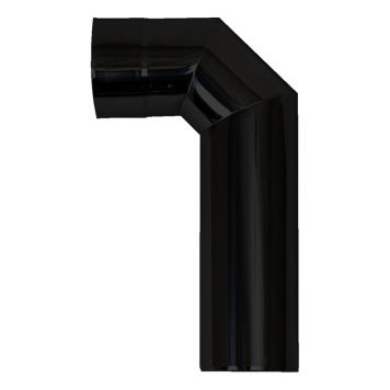 Kulmaputki Harvia 90 musta WZ90M